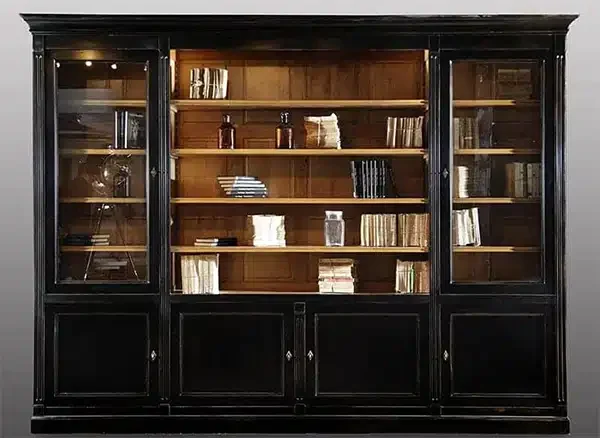 bibliothèque modèle parquet